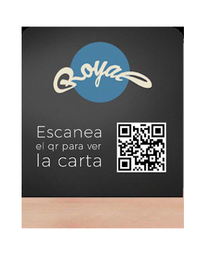 displays QR alimentacion plv